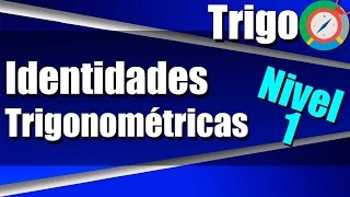 Identidades Trigonométricas  Ejercicios Resueltos  Nivel 1 [upl. by Shult816]