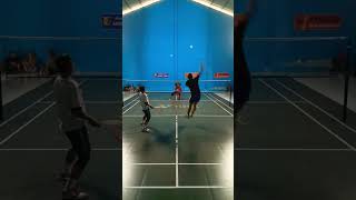 SMASH  TRICK BADMINTON badminton jadwalpertandinganbadminton2023 badmintonlovers pemain [upl. by Ledua]