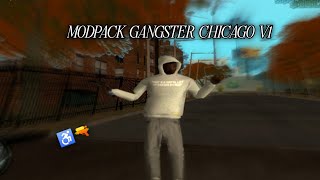 MODPACK GANGSTER CHICAGO V1  AUTO BANTAI PD🔫♿ [upl. by Bruell19]