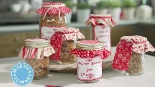 Homemade Granola⎢Martha Stewart [upl. by Jeannine]