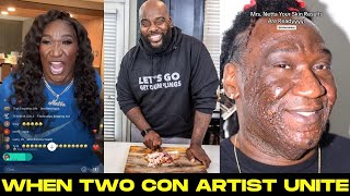 Mrs Netta LIVE WITH Darius Cook 👈🏿 👀CONS [upl. by Keeton]