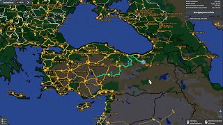 ETS2 150 ROEXTENDED MAP 42 BAYBURTAKSARAY [upl. by Uot]