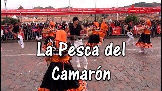 Caja Cusco  Pasacalle 2018 Agencias Región Arequipa  Danza La Pesca del Camarón [upl. by Llehcsreh348]