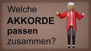 Stufentheorie Welche Akkorde kann ich in meinem Song verwenden [upl. by Ttereve]