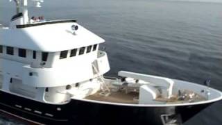 Molokai Strait expedition yacht video [upl. by Inanak337]