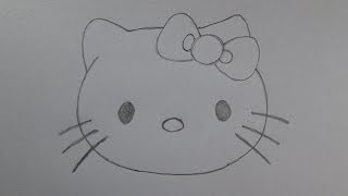 How to Draw Hello Kitty [upl. by Tsugua532]