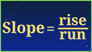 How To Find The Slope of A Line  Positive Negative Zero Undefined Slope  Formula Explained [upl. by Kleon934]