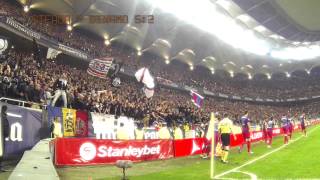 Steaua  Dinamo 52  PELUZA SUD atmosferă extraordinară 26032014 [upl. by Koran]