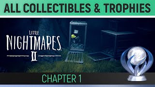 Little Nightmares  All Collectibles and All ChapterSpecific Trophies 🏆 Complete Trophy Guide [upl. by Doubler]