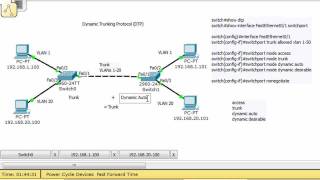 VLANs and Trunks for Beginners  Part 8 DTP [upl. by Shulock]