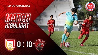 Match Highlights  Chiangrai Lanna 010 Uthai Thani FC  Revo League Cup 2021 [upl. by Yoreel]