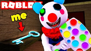 TROLLING Players As EVIL PIGGY CLOWN In ROBLOX [upl. by Tengler510]