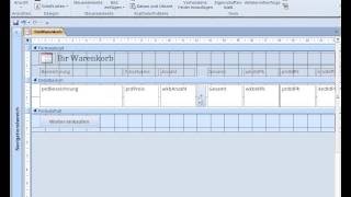 DB06UE13 Datenbanken mit MS Access LE06 Relationales Modell 3SQL Teil13 VBASQL UPDATE [upl. by Newell]