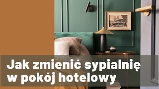 Jak zamienić sypialnię w pokój hotelowy dl gości [upl. by Acysej]