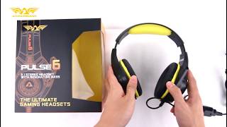 ARMAGGEDDON Pulse 6 Gaming Headset with Resonating Bass [upl. by Enitsyrk]