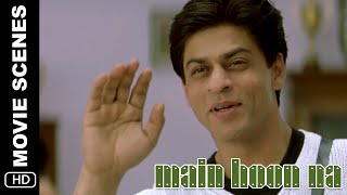 Macho Man  Main Hoon Na  Comedy Scene  Shah Rukh Khan Amrita Rao Zayed Khan [upl. by Alamak573]