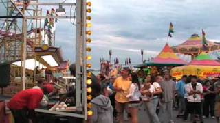 Dunk Tank Clown at NY State Fair 2010  Part 1 [upl. by Ahsinrats]