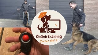 Clickertraining cursus deel 2  Hond heeft geen aandacht voor de baas [upl. by Diarmit828]