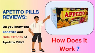 Apetito Pills Reviews Do you know Side Effects of Apetito Pills Results [upl. by Mccreary88]