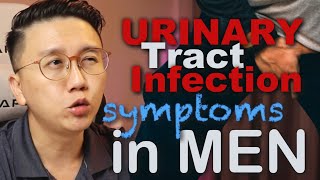 URINARY TRACT INFECTION SYMPTOMS IN MEN [upl. by Arbua]