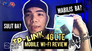 TPLINK M7350 4G LTE Mobile WIFI Review  WITH SPEEDTEST   Reck Adventures [upl. by Etteuqaj480]