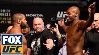 Daniel Cormier vs Jon Jones  WeighIn  UFC 214 [upl. by Septima]