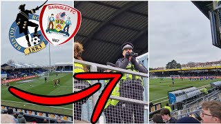 COPPERS FILMS AWAY FANS IN POOR AWAY DAY  Bristol Rovers Vs Barnsley Vlog [upl. by Sverre]