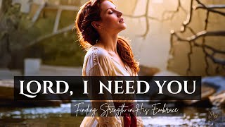 Beautiful soothing gospel worship songs 2024 with lyrics to sing along Deep relaxation [upl. by Marih84]