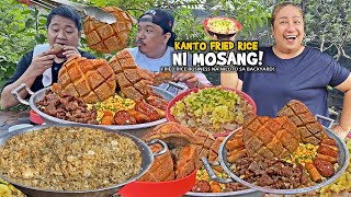 Kanto FRIED RICE quotBUDBOD ni MOSANGquot na NILUTO sa BACKYARD  FRIED RICE sa KALYE [upl. by Ariella681]