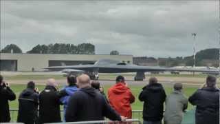 FAIRFORD RIAT 2012 The Stealth Bomber in HD [upl. by Nilloc]