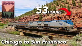 Amtrak California Zephyr  the most SCENIC ride in the USA [upl. by Moritz]