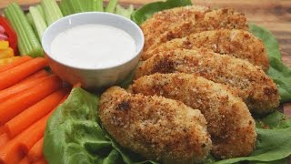 Garlic Parmesan Chicken Tenders [upl. by Nisen]