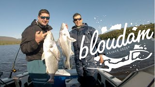 SPOTTED GRUNTER FISHING KNYSNA WITSAND LIGHT TACKLE [upl. by Ezri]