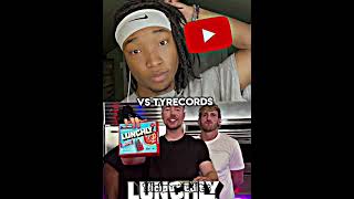 Logan Paul MrBeast and KSI Vs YouTubers shorts mrbeast youtuber lunchly [upl. by Ennaehr]