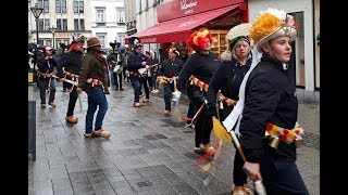 Aalst Carnaval 2018  De Aalsterse Gilles Vooroptocht Centrum Aalst 20 januari [upl. by Aramoix]