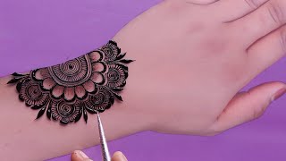 eid stylish back hand mehndi design  Eid mehndi design  mehndi ka design  mehndi design  mehndi [upl. by Lander917]