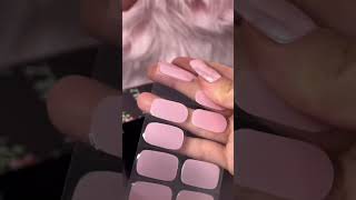 ASMR UV Gel Nail Stickers oddlysatisfying satisfy asmrtiktoks asmrnails gelnails [upl. by Seugram]