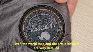 How to spot original Napapijri Acalmar jackets How to avoid fake Napapijri [upl. by Alleusnoc]