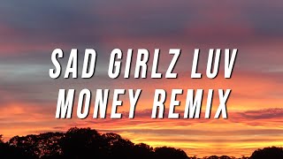 Amaarae  Sad Girlz Luv Money Remix Lyrics ft Kali Uchis amp Moliy [upl. by Dannel471]