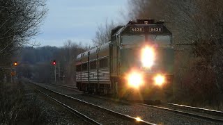 VIA73 Rolls Through Beachville with F40PH6438 [upl. by Leiba]