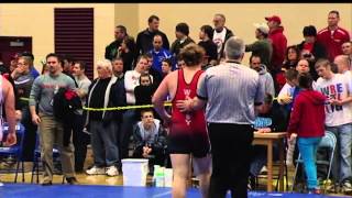 D3 wrestling sectionals at Mineral Point highlights [upl. by Asilej345]