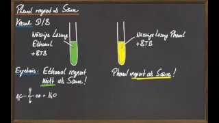 Q 11 Das Phenol reagiert als Säure [upl. by Germann]