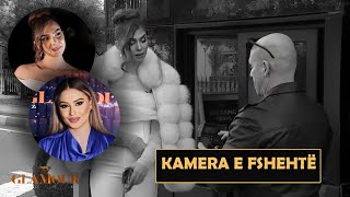 KAMERA E FSHEHTËSherr amp Kërcenime Modelja përplaset me rojen futet me forcë në TV “vjen policia” [upl. by Karisa371]