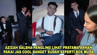 Pratama Arhan Tampil Memikat Pakai Jas Elegan Seperti BOS Muda Azizah Salsha Sampii Kesemsem [upl. by Malti]