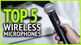 Best Wireless Microphones 2024  Top 5 Best Microphones For Singing Stage Speaking amp Podcasting [upl. by Nyrret]