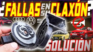 CLAXON NO FUNCIONA CAUSAS POR LAS QUE NO SUENA O ES BAJO Y COMO DARLE SOLUCIÓN O CAMBIARLO VW SEAT [upl. by Ofilia]