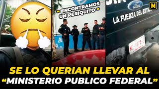 Lo querían llevar al MP Federal activistas lo evitan [upl. by Borlase41]