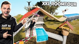 XXL ROOMTOUR durch das VERRÜCKTESTE Haus der Welt  Das Haus Projekt  Folge 12 [upl. by Nerek327]