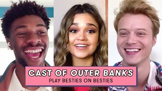 The Outer Banks Cast Gives a Sneak Peek Into Their Group Chat  Besties On Besties  Seventeen [upl. by Zoi]