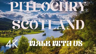 Pitlochry Walking Tour Scotland [upl. by Ingelbert]